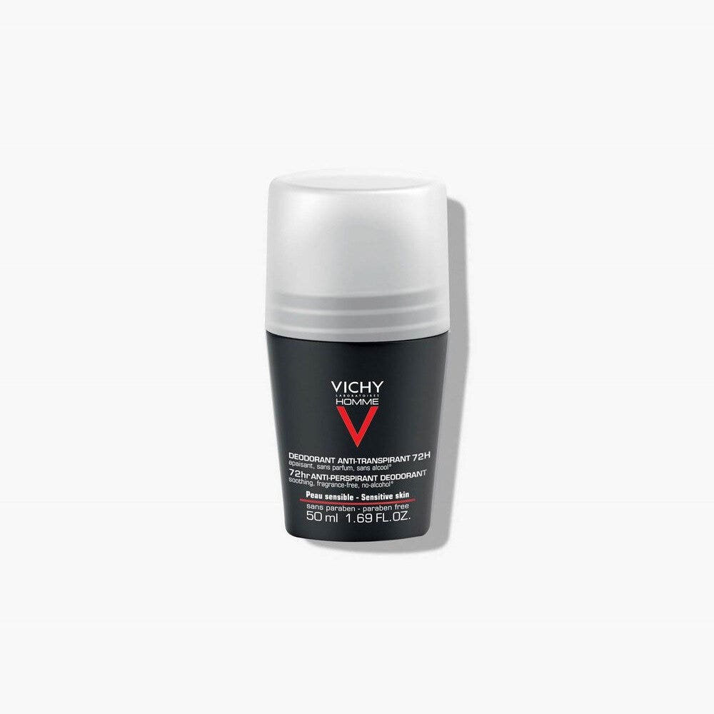 Vichy Homme Desodorante Roll-On Antitranspirante 72 h 50 ml