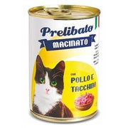 Unipro Gatto Prelibato, carne picada de pollo y pavo, 400 g