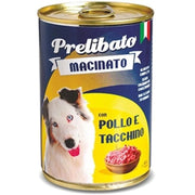 Unipro Delicioso Pollo y Pavo Picados, Comida Húmeda para Perros Adultos, 400 g
