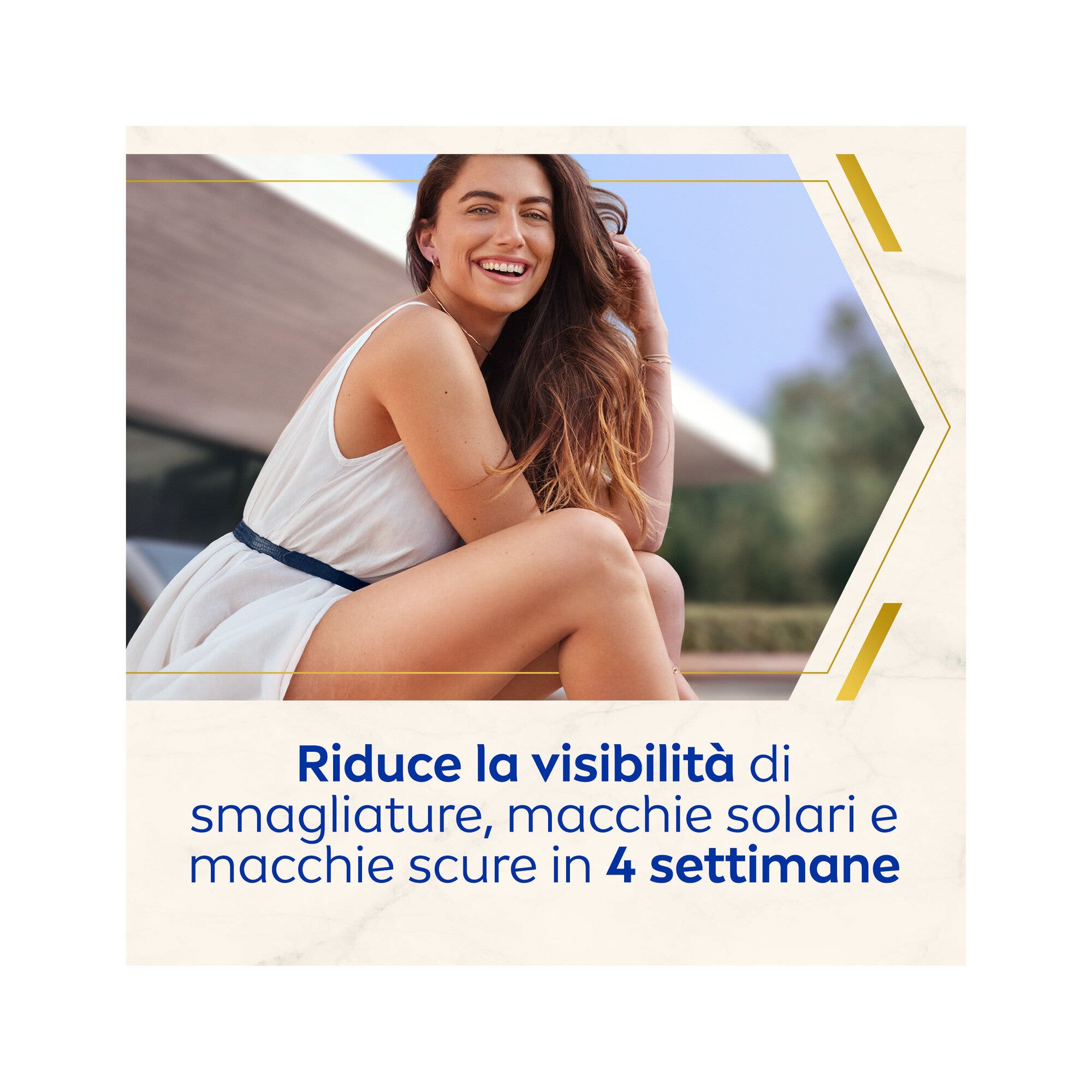 Nivea Luminous630 Crema corporal antiestrías y antimanchas 200 ml