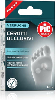 Pic Solution Cerotti Occlusivi Per Il Trattamento Verruche Confezione Mix 16 Pezzi