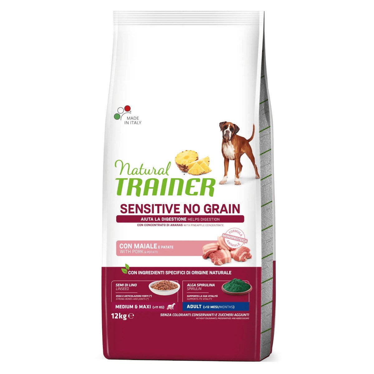 NT DOG SENS M/M CERDO 12 kg