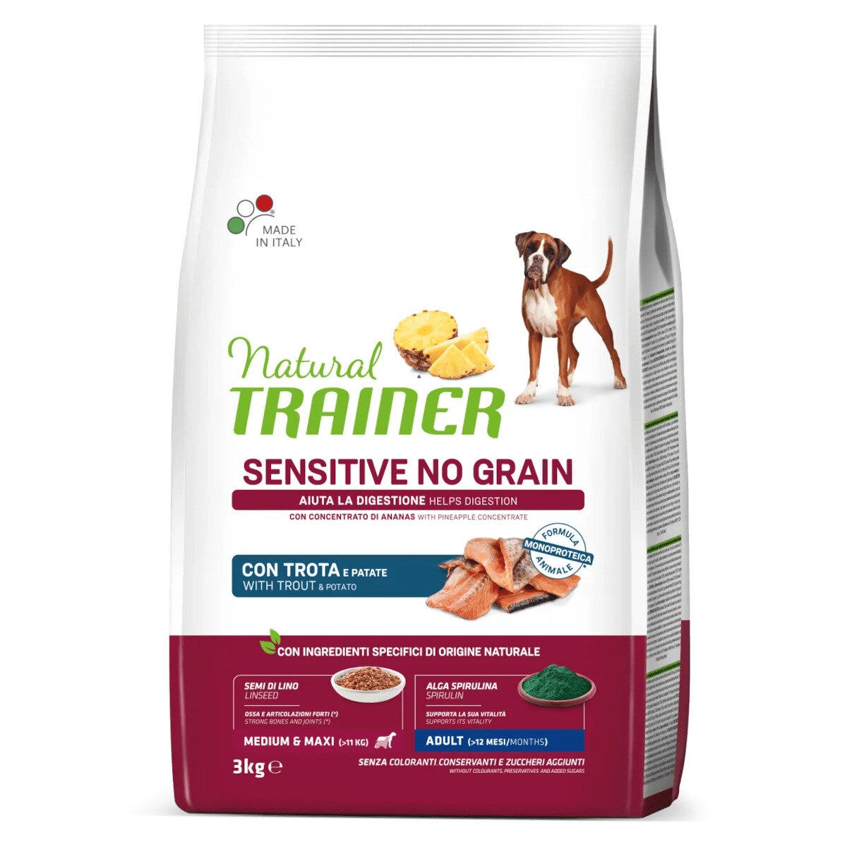 NT DOG SENS M/M TRUCHA 3 kg