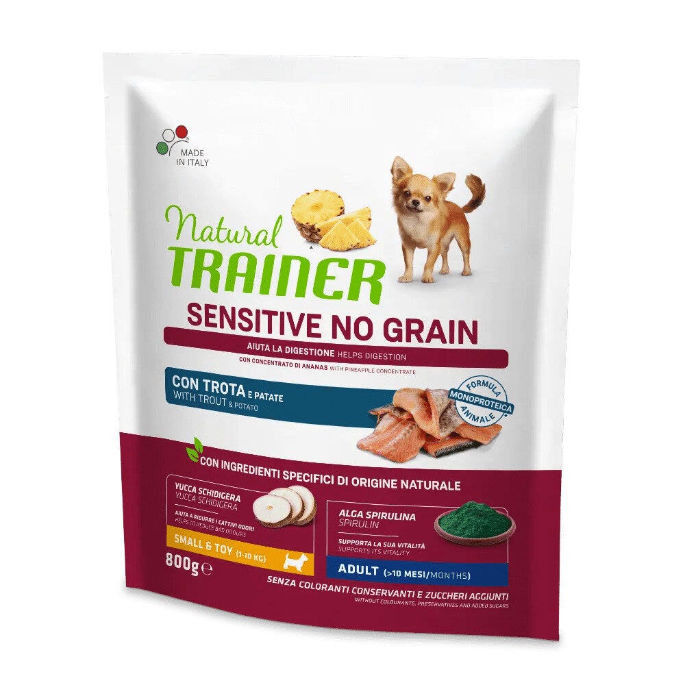 NT DOG SENS MINI TRUCHA 800 g