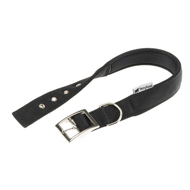 Ferplast Daytona C Collar de nylon con acolchado suave, negro, para perros C40/49