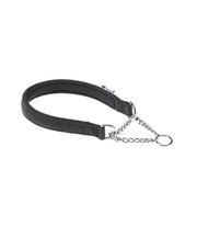Ferplast Daytona CSS Collare Semistrangolo Nylon Soffice Imbottitura Nero Per Cani CSS25/60