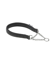 Ferplast Daytona CSS Collare Semistrangolo Nylon Soffice Imbottitura Nero Per Cani CSS25/65
