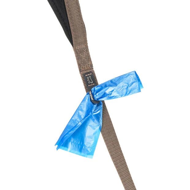 Ferplast Daytona G Guinzaglio In Nylon Impugnatura Imbottita E Porta Sacchetti Igienici Marrone Per Cani G15/120