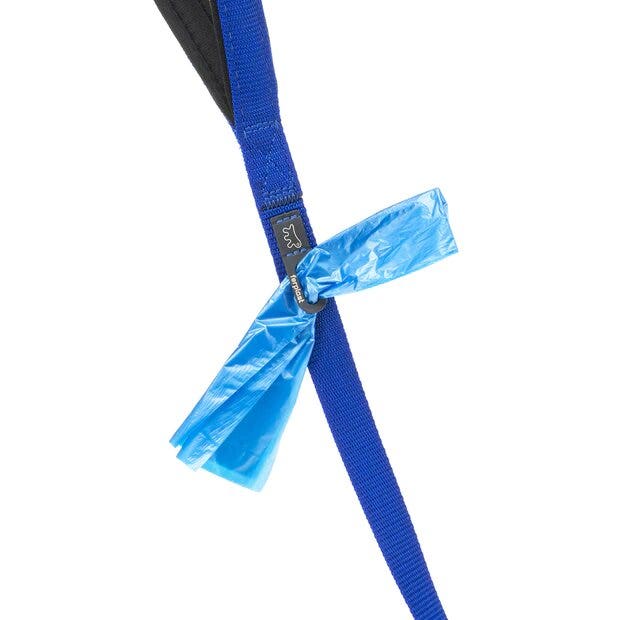 Ferplast Daytona G Guinzaglio In Nylon Impugnatura Imbottita E Porta Sacchetti Igienici Blu Per Cani G20/120