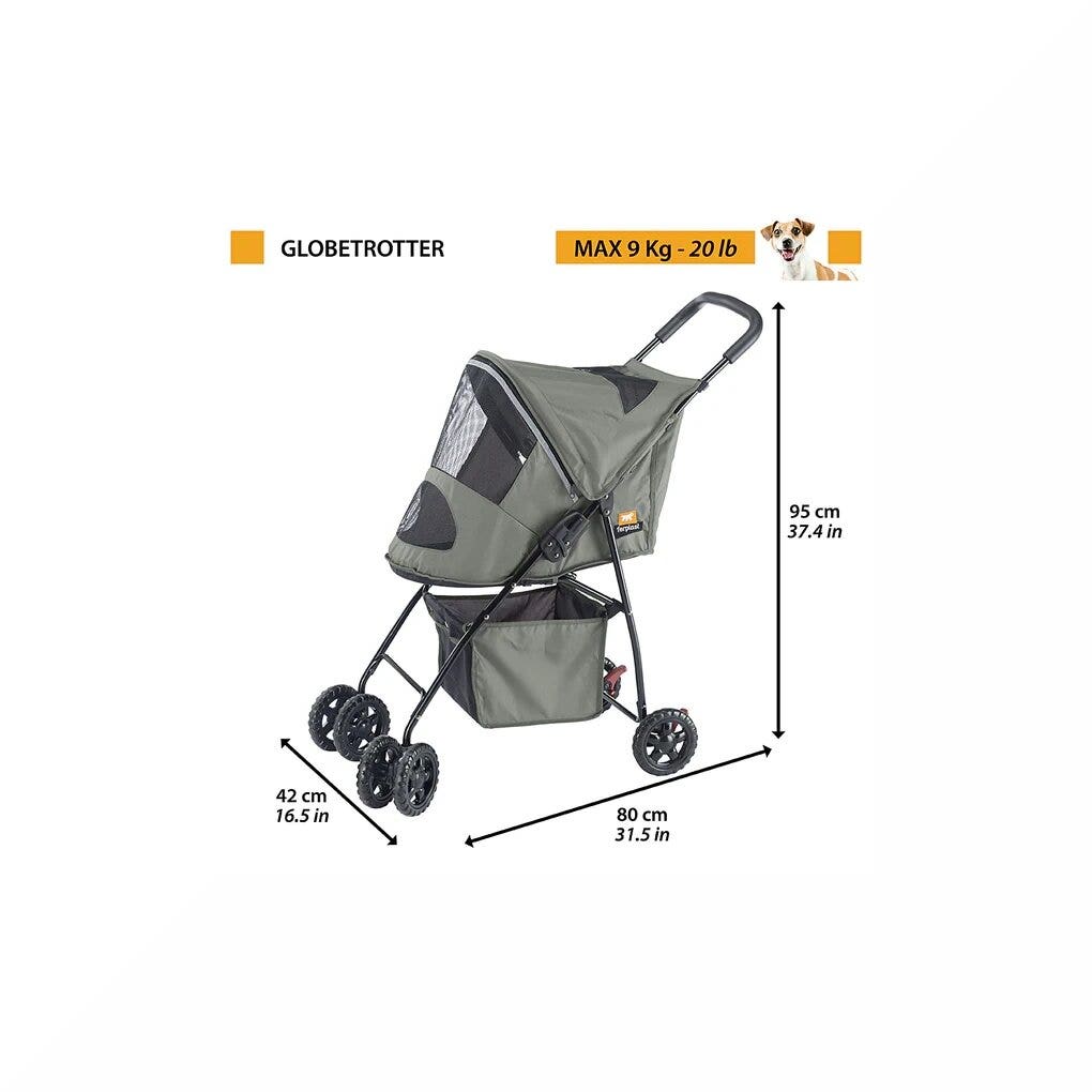 Ferplast Globetrotter Passeggino Cani Piccola Taglia