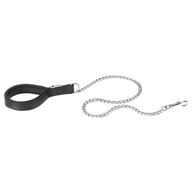Ferplast Daytona: correa corta de nailon con empuñadura acolchada, color negro, para perros GM25/100