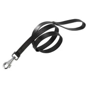 Ferplast Natural Guinzaglio Nero Per Cani In Vera Pelle Taglia G15/120