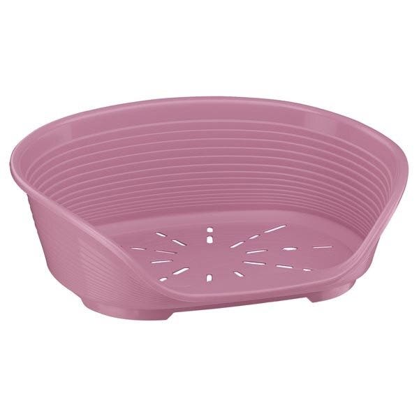 Ferplast Siesta Deluxe Cuccia Cani/Gatti in Plastica Rosa Misura 6