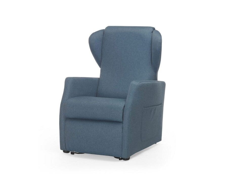 Mopedia Poltrona Elevabile Ninfea Senza Roller PO400 Blu