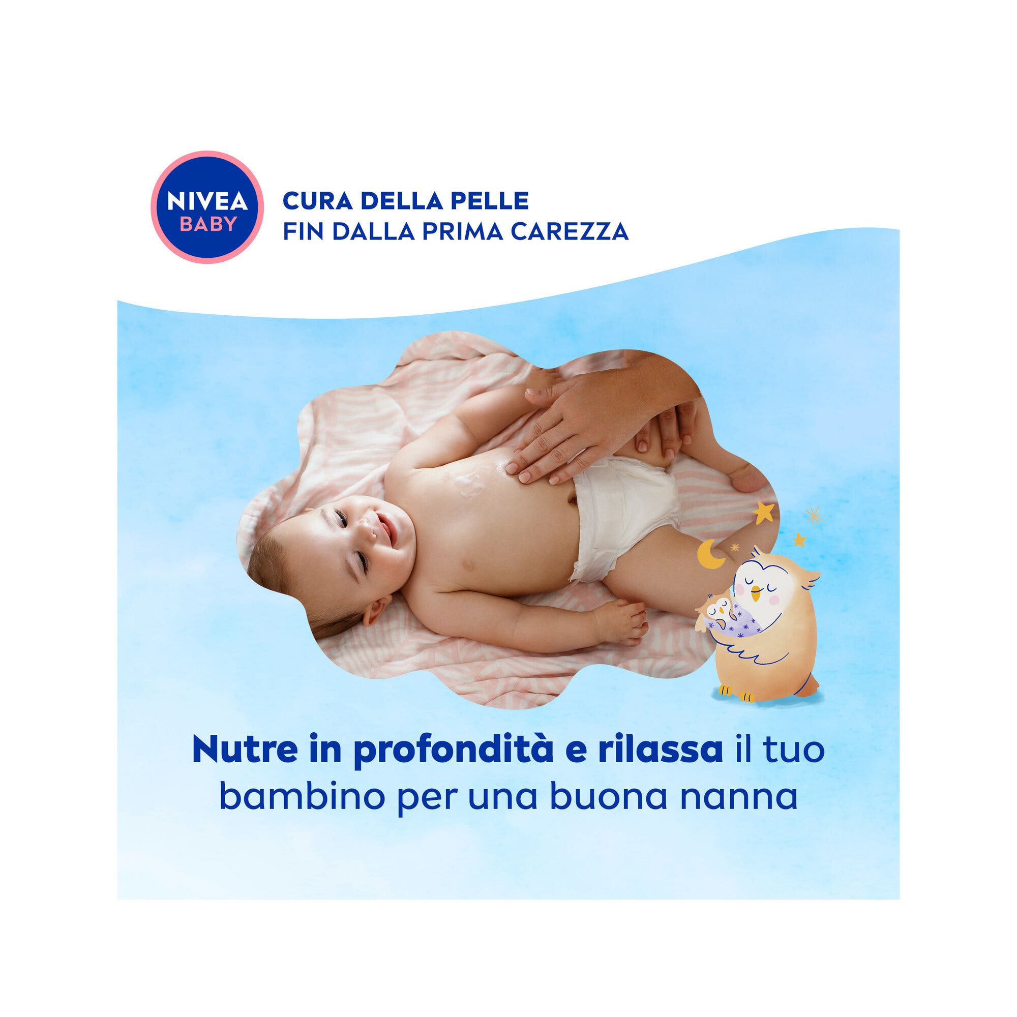 Nivea Baby Crema Corporal Dolce Nanna para niños, para una piel nutrida y protegida 200 ml