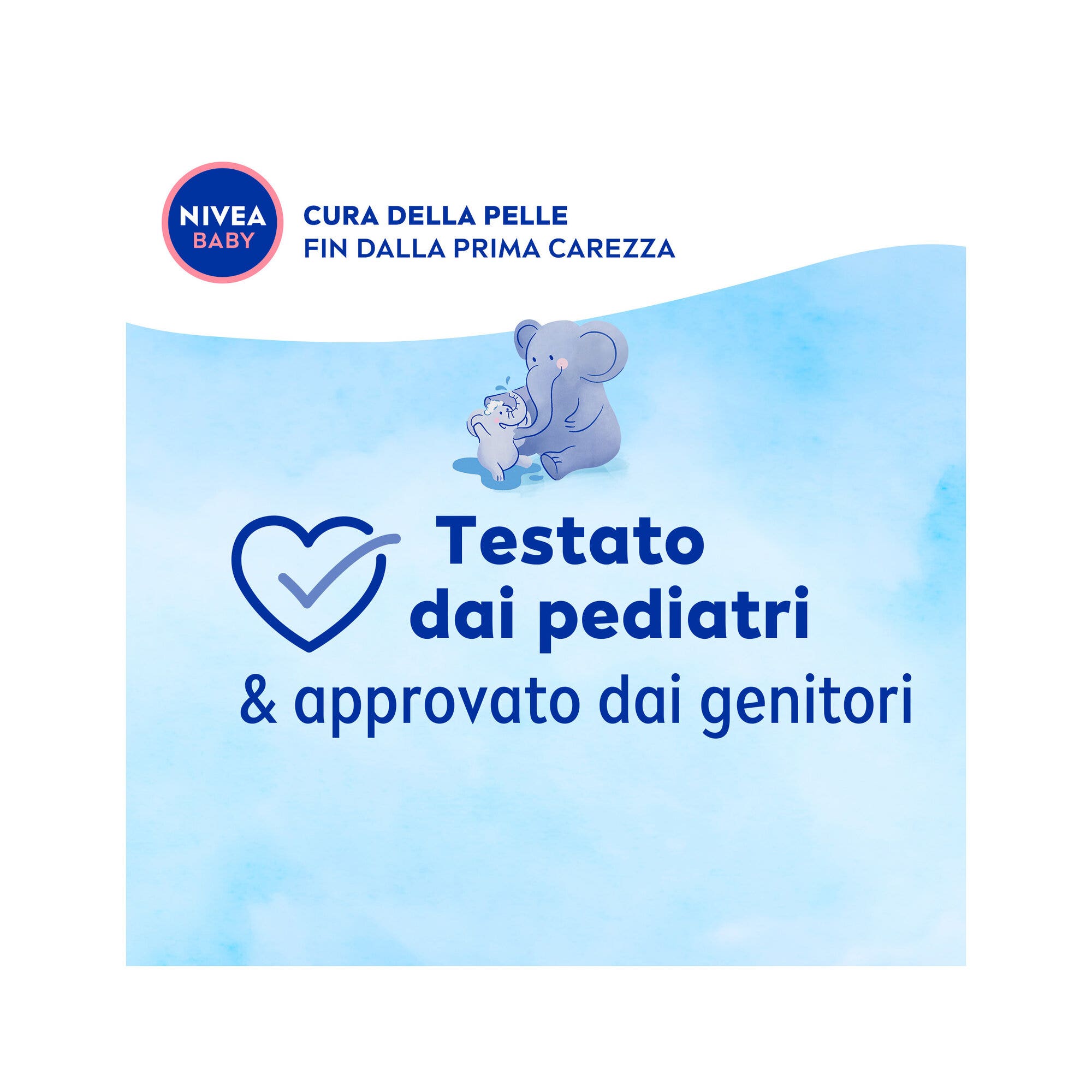 Nivea Baby Bañito Delicado, gel de baño para bebés, para una limpieza suave e hidratante, 450 ml