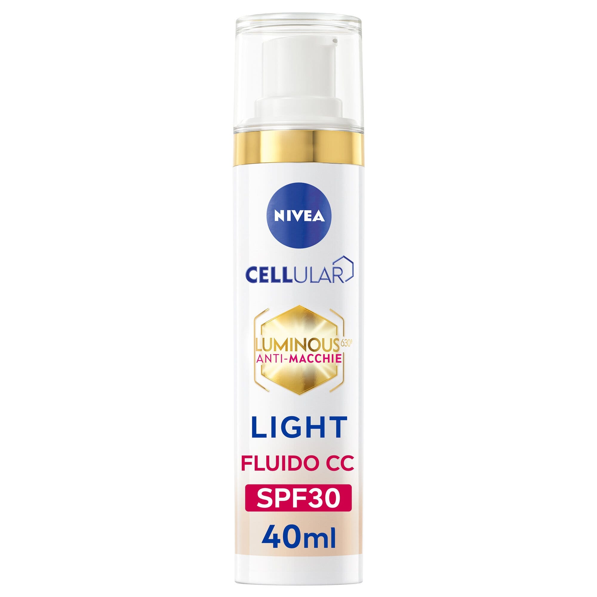 Nivea Cellular Luminous 630 CC Antimanchas SPF30 40 ml 01 Light