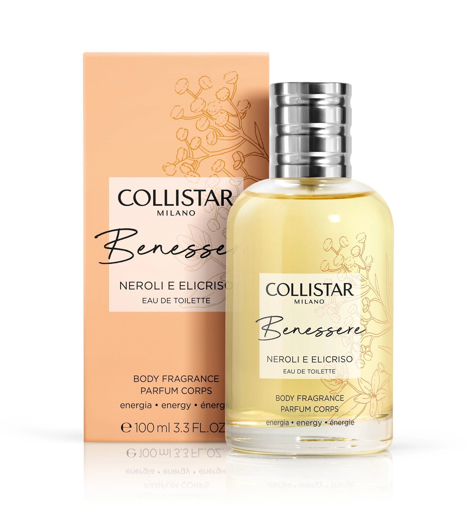 Collistar Benessere Neroli E Elicriso Eau De Toilette 100ml