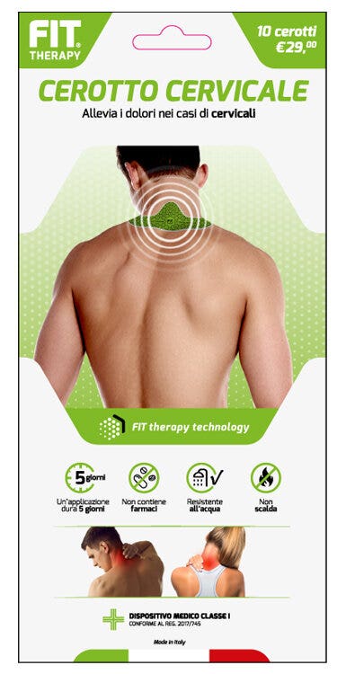 Fit Therapy Parche Cervical 10 Unidades