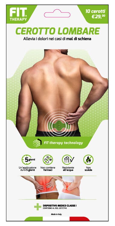 Fit Therapy Parche lumbar 10 unidades