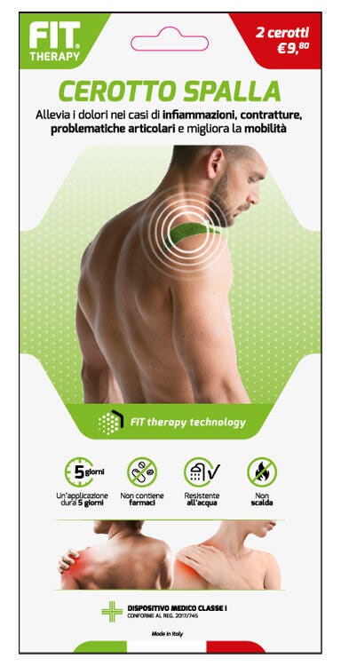 Fit Therapy Parche para los hombros, 2 unidades