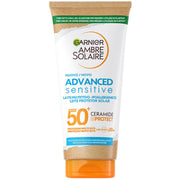 Garnier Ambre Solaire Advanced Sensitive Ceramide Protect, leche 175 ml, SPF 50+