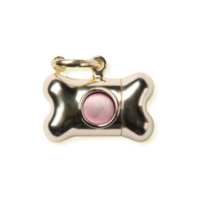 United Pets Bon Ton Nano Colección Chrome Color Oro Portabolsitas Higiénicas