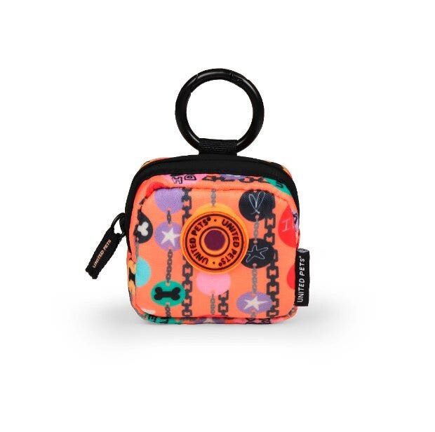 United Pets Complete Me 2 dispensadores Forever para bolsitas higiénicas, color naranja