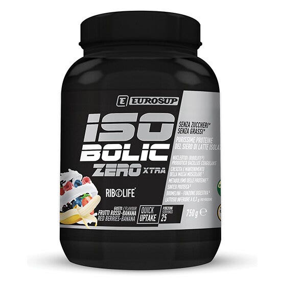 Eurosup Isobolic Zero Xtra Frutti Rossi/Banana 750g