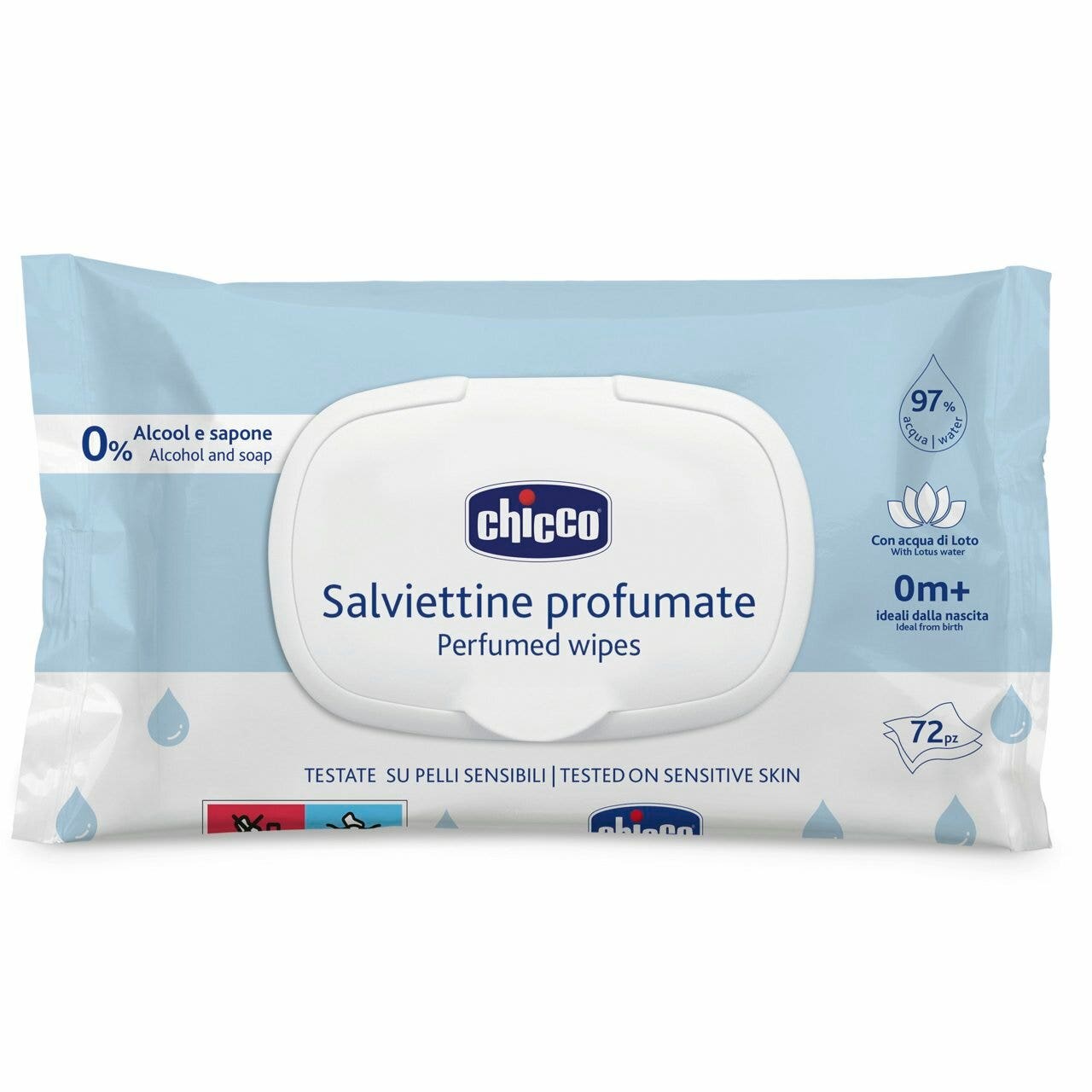 Chicco Toallitas perfumadas 72 uds.