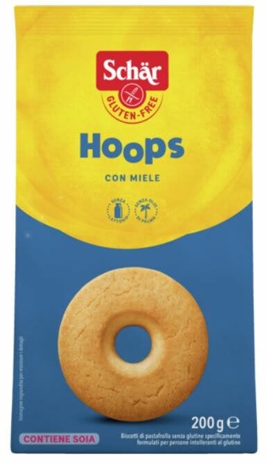 Schar Hoops Galletas sin gluten 200 g