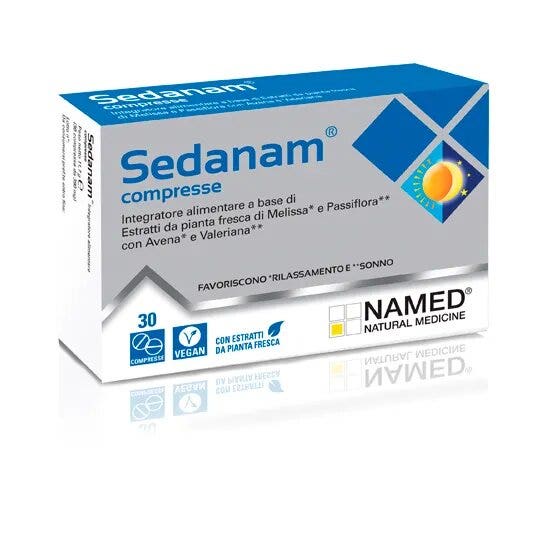 Named Sedanam 30 comprimidos