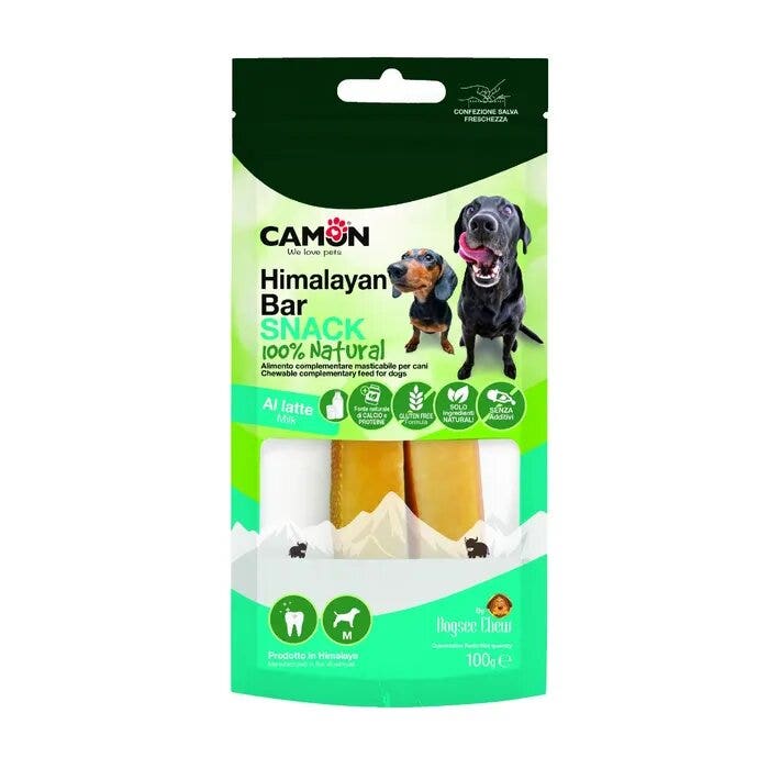 Camon Snack Barrita de Leche para Perros Tamaño M 100 g