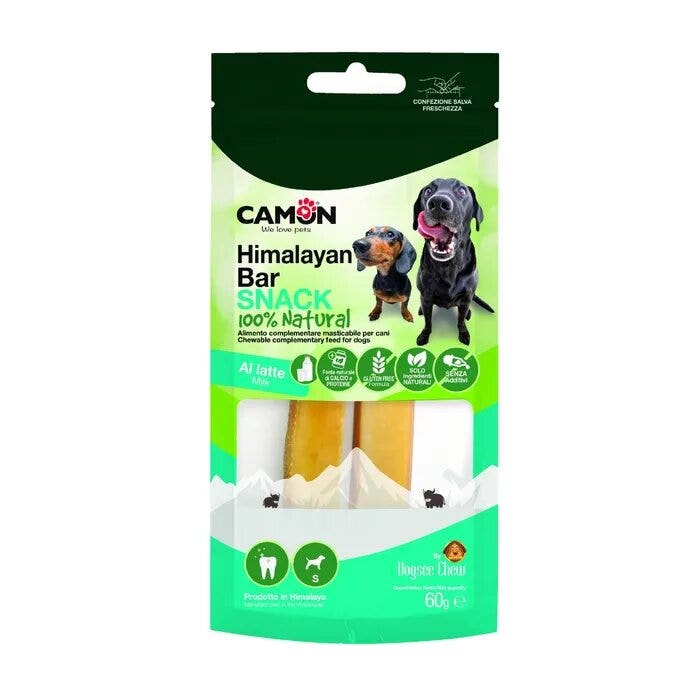 Camon Snack Barrita de leche para perros tamaño S 60 g