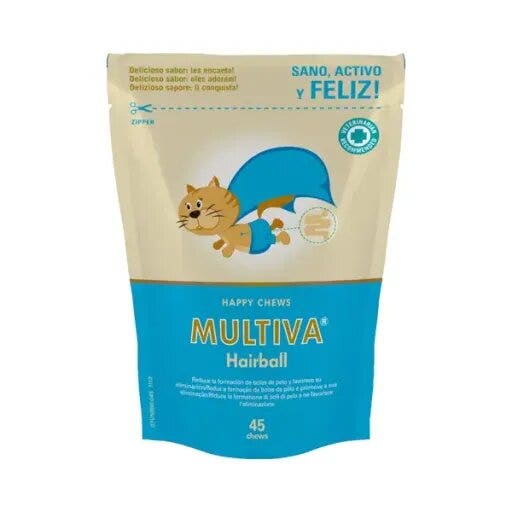 Multiva Hairball 45 masticables