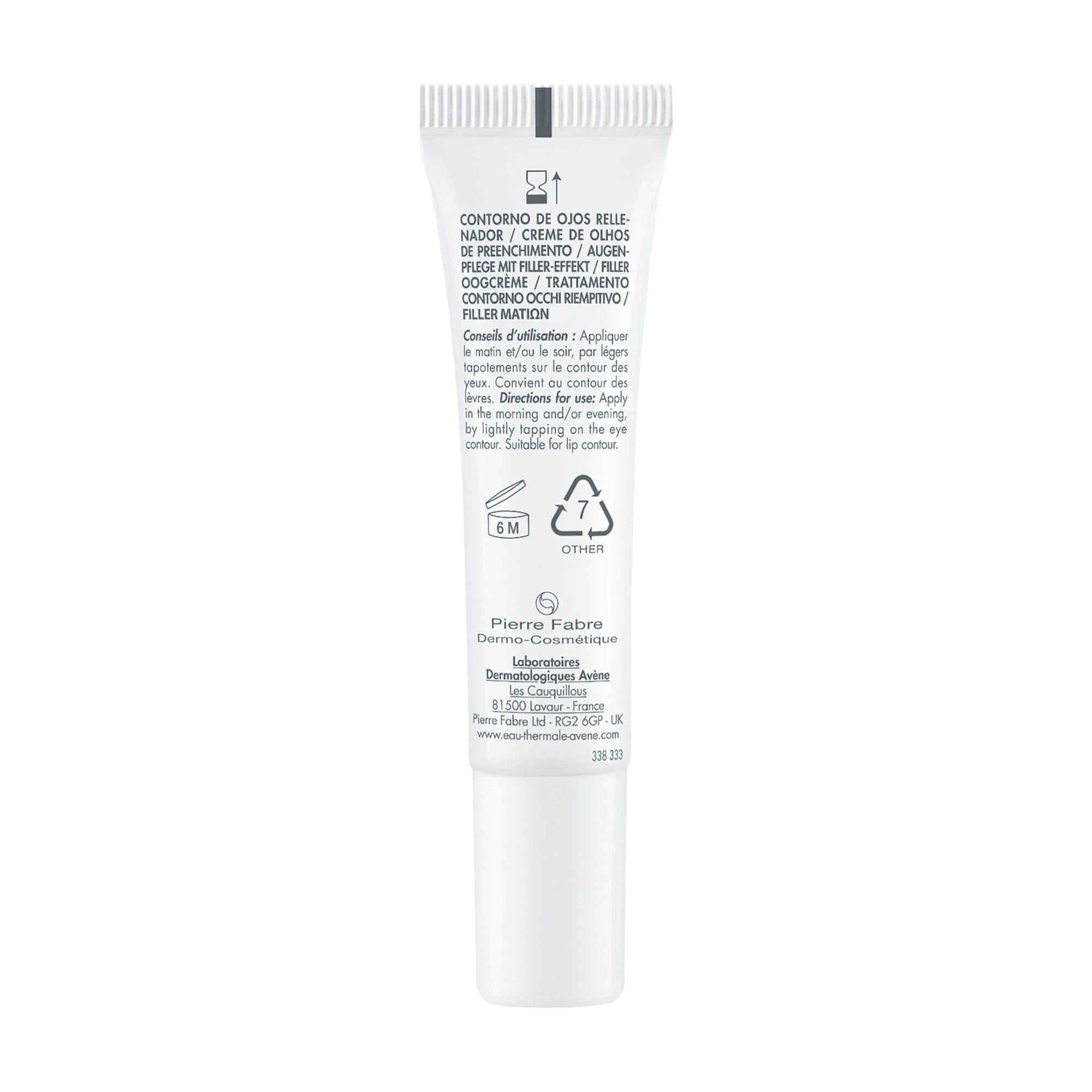 Eau Thermale Avene Dermabsolu Trattamento Contorno Occhi Riempitivo 15ml