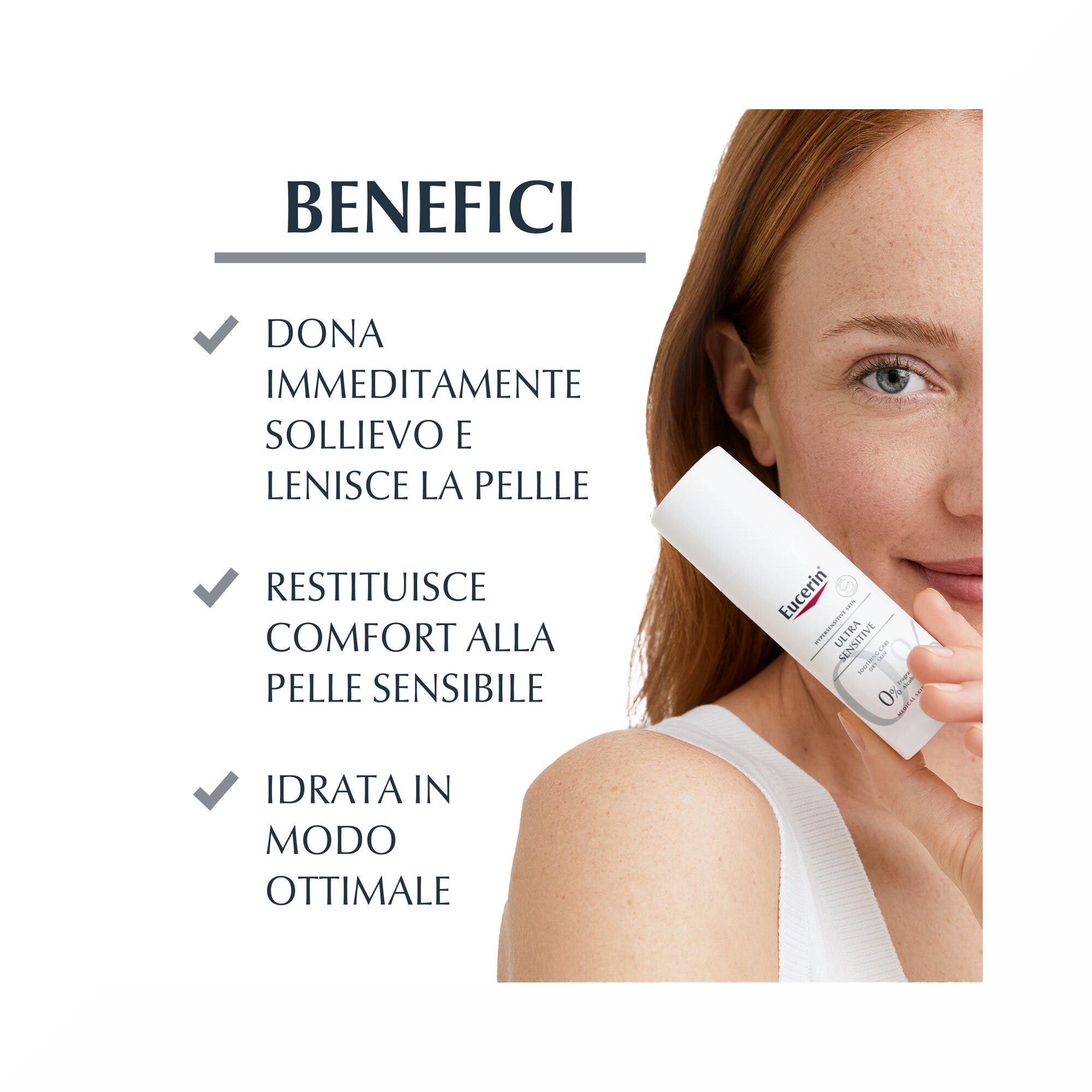 Eucerin Ultrasensitive Tratamiento Calmante para Piel Seca 50 ml