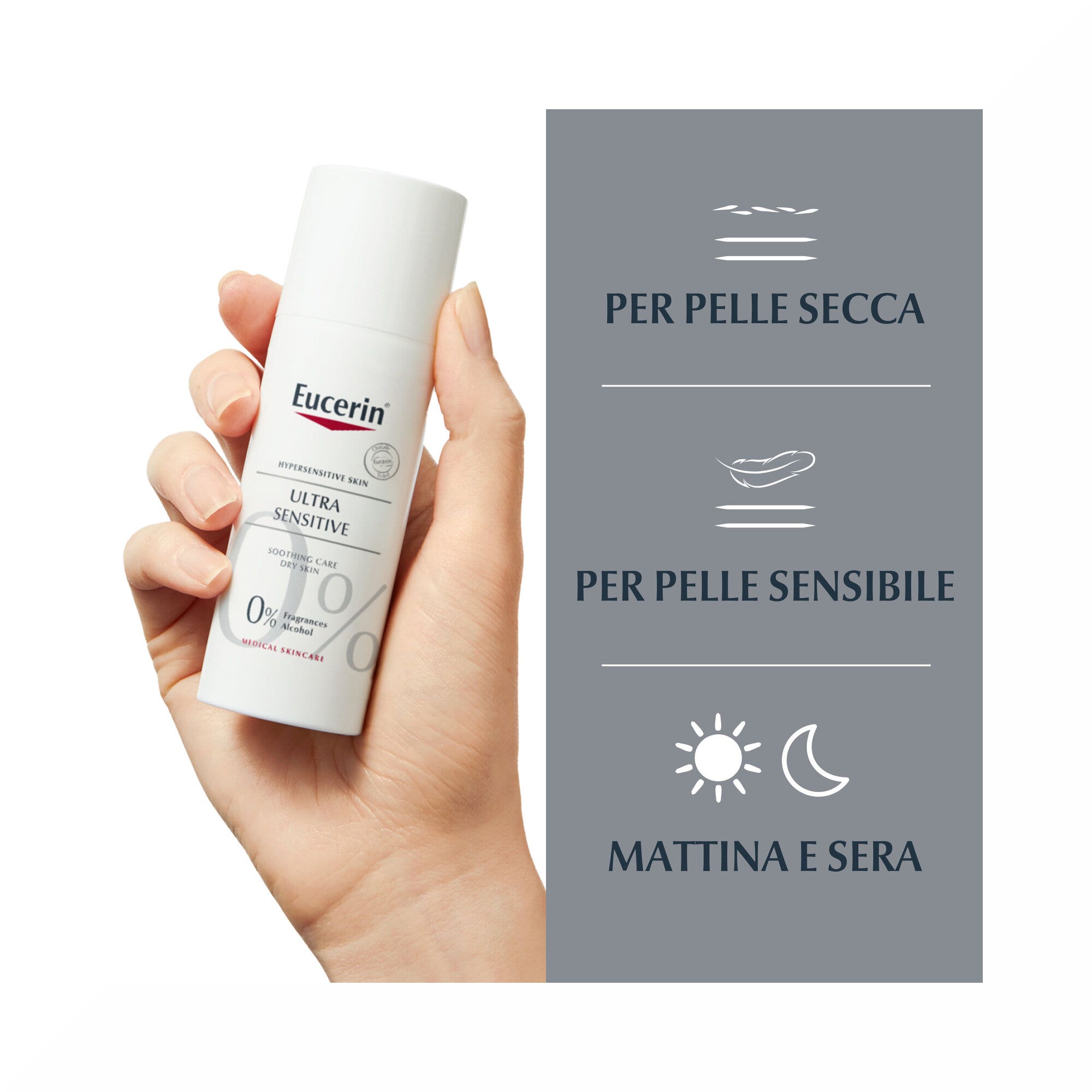 Eucerin Ultrasensitive Tratamiento Calmante para Piel Seca 50 ml