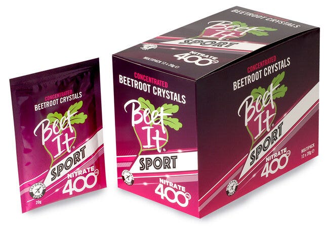 Beet It Sport Nitrate 400 sobres de 12 x 20 g