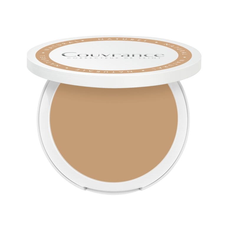 Eau Thermale Avène Couvrance Base de maquillaje compacta en crema natural