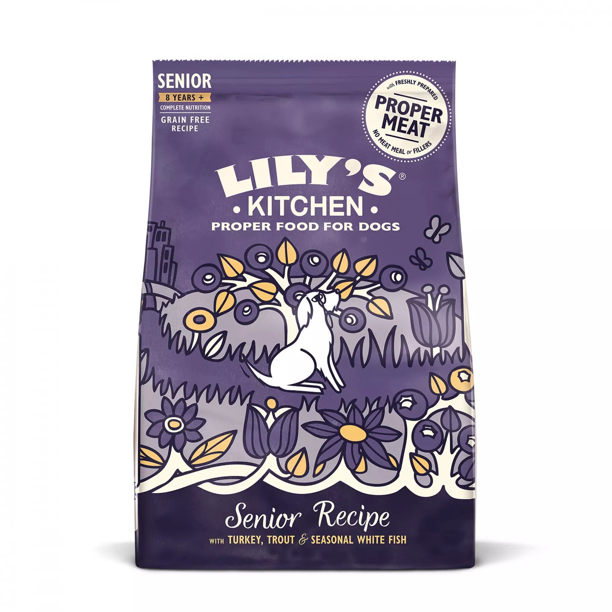 Lily's Kitchen Pavo y trucha para perros mayores 2,5 kg