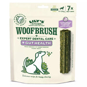 Lily's Kitchen Woofbrush Masticable dental natural mediano, paquete múltiple para perros, 7 x 28 g