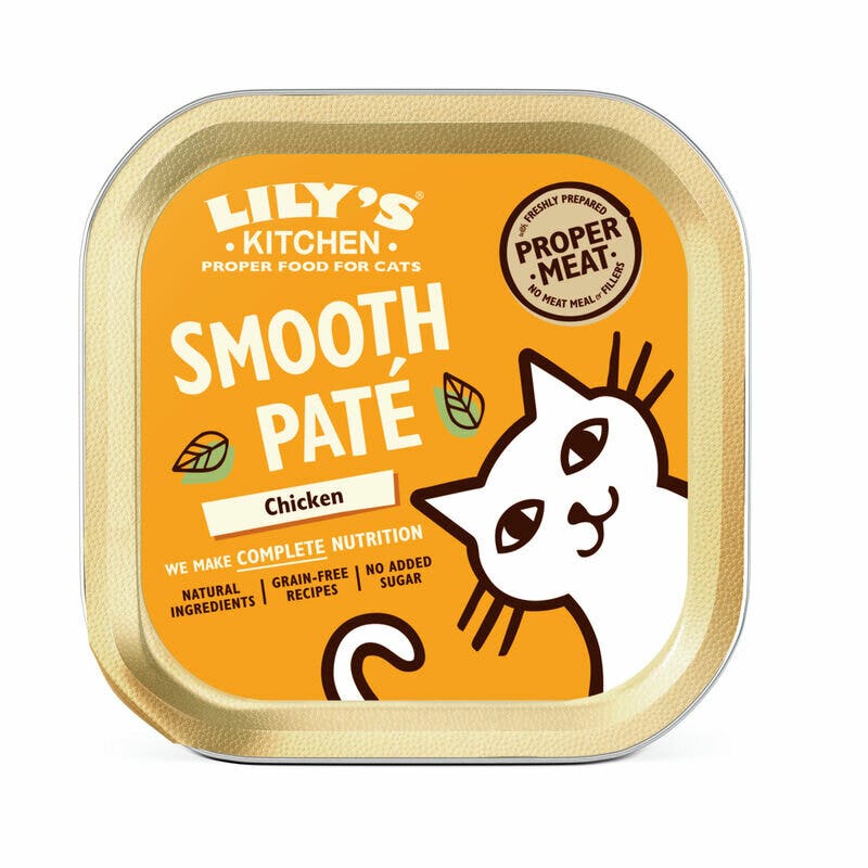 Lily's Kitchen Paté de pollo y caza para gatos 85 g