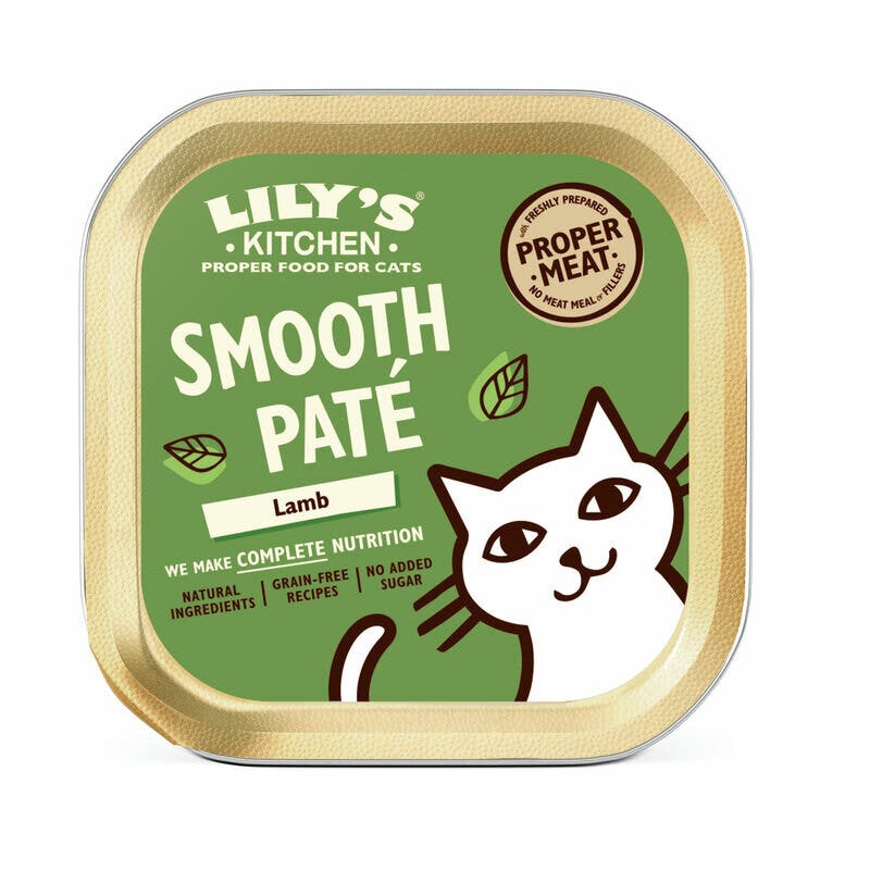 Lily's Kitchen Paté de cordero para gatos 85 g