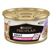 Purina Pro Plan Wet Cat Delicate Mousse con pavo 85 g