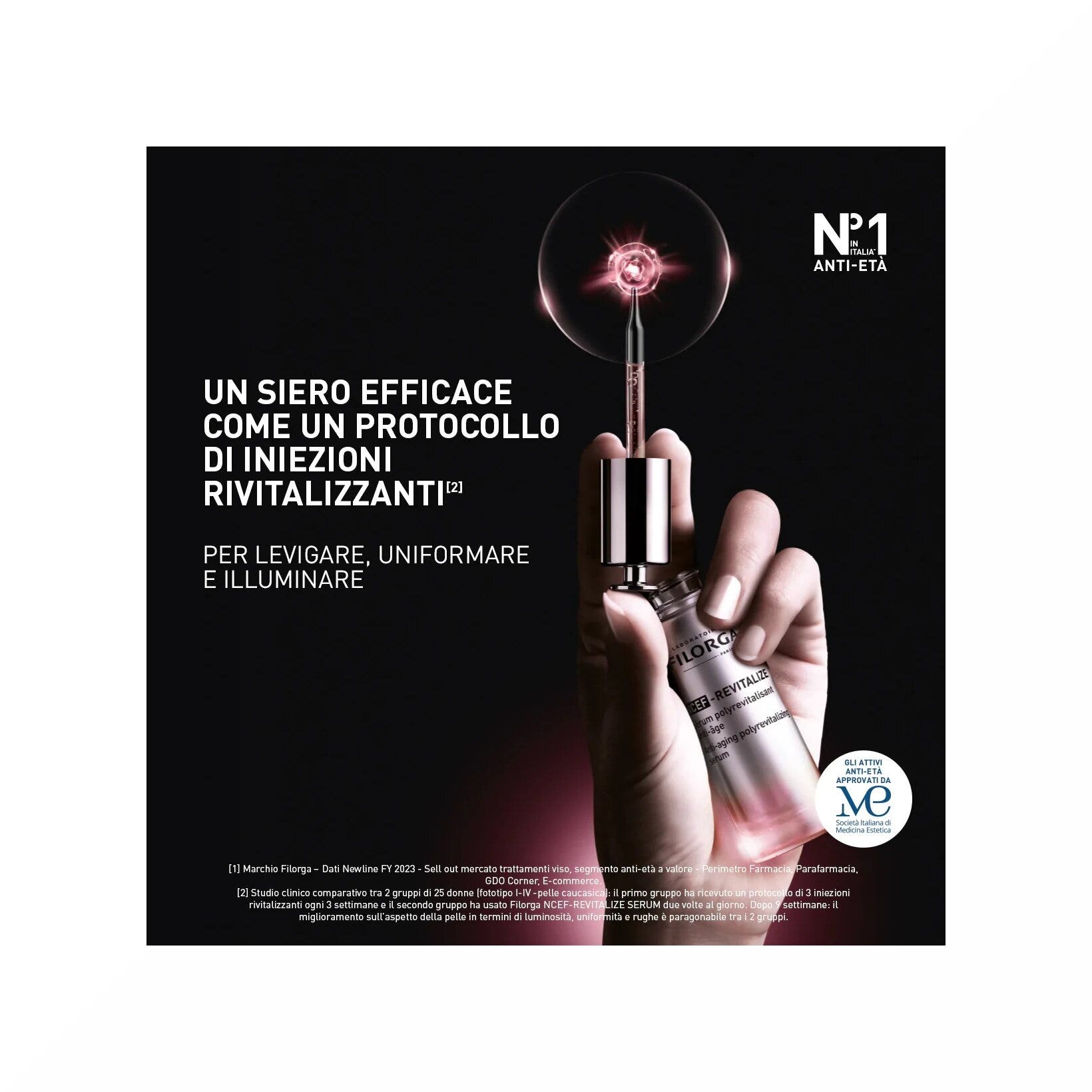 Filorga Ncef Revitalize, sérum antiedad polirrevitalizante, 30 ml