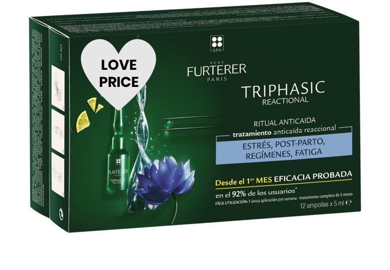 Rene Furterer Triphasic Reactional Trattamento Anticaduta Reazionale 12 Fiale