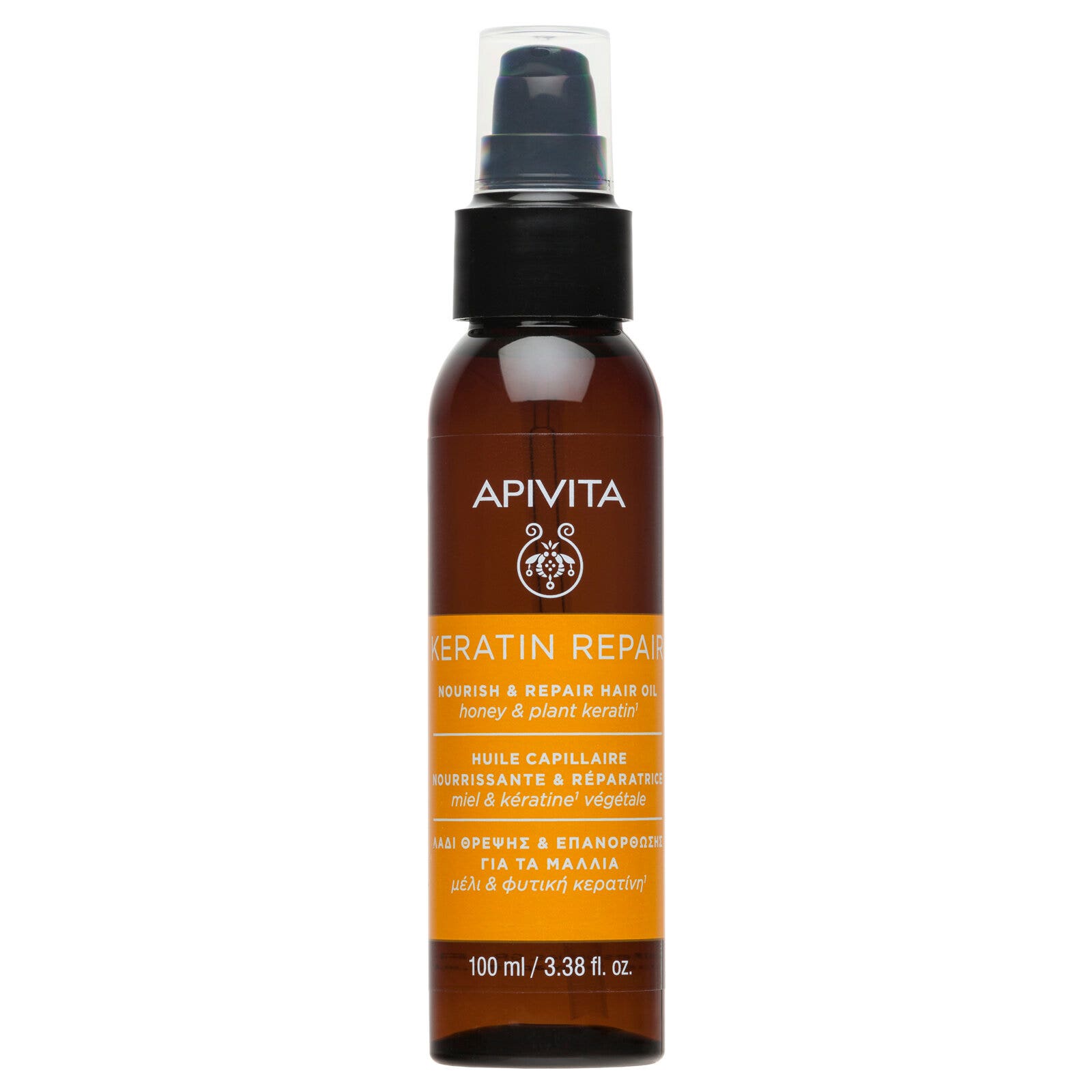 Apivita Keratin Repair Oil Olio Capelli Nutriente E Riparatore 100ml