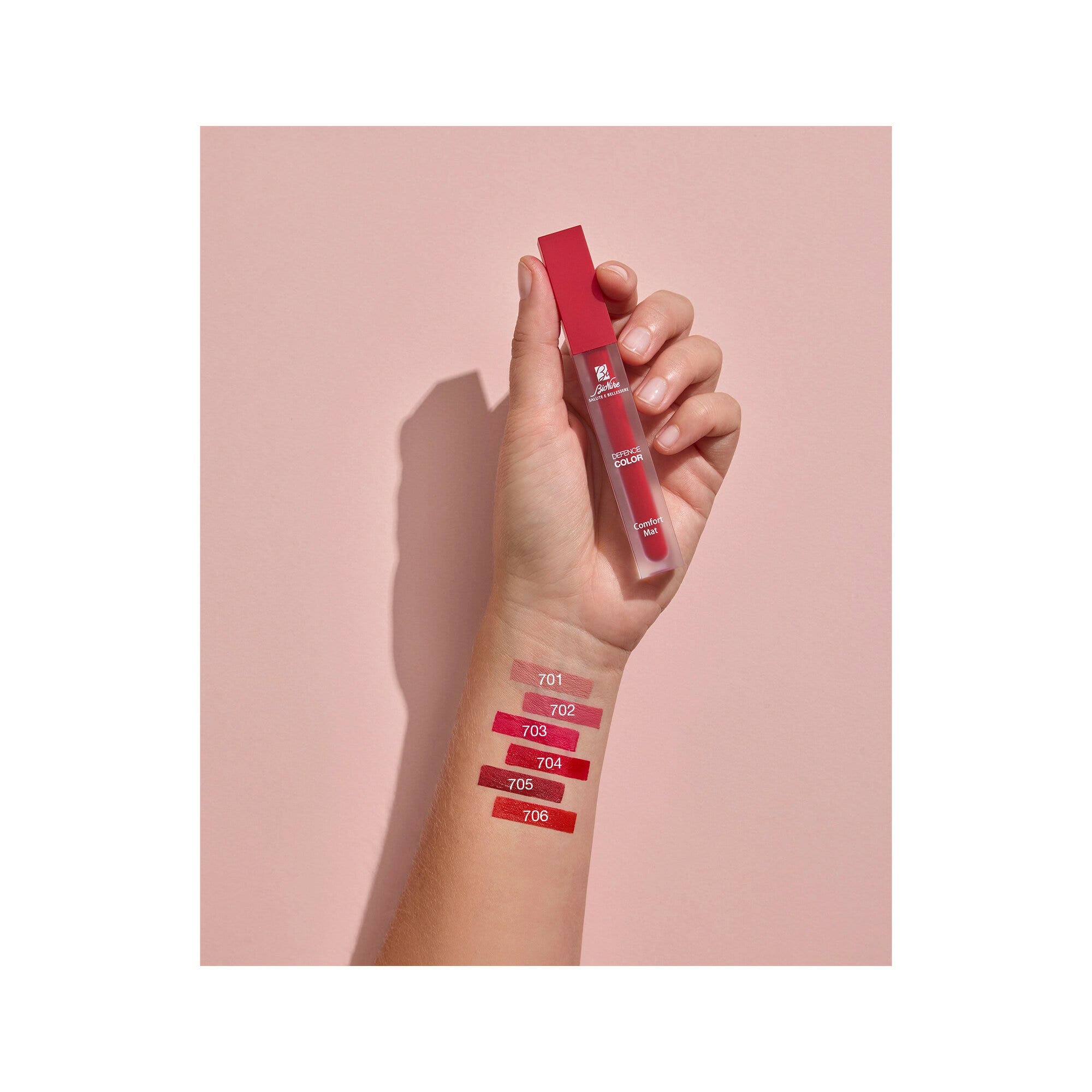 Bionike Defence Color Comfort Mat Rossetto Liquido 4,5ml N.702 Rose Macaron