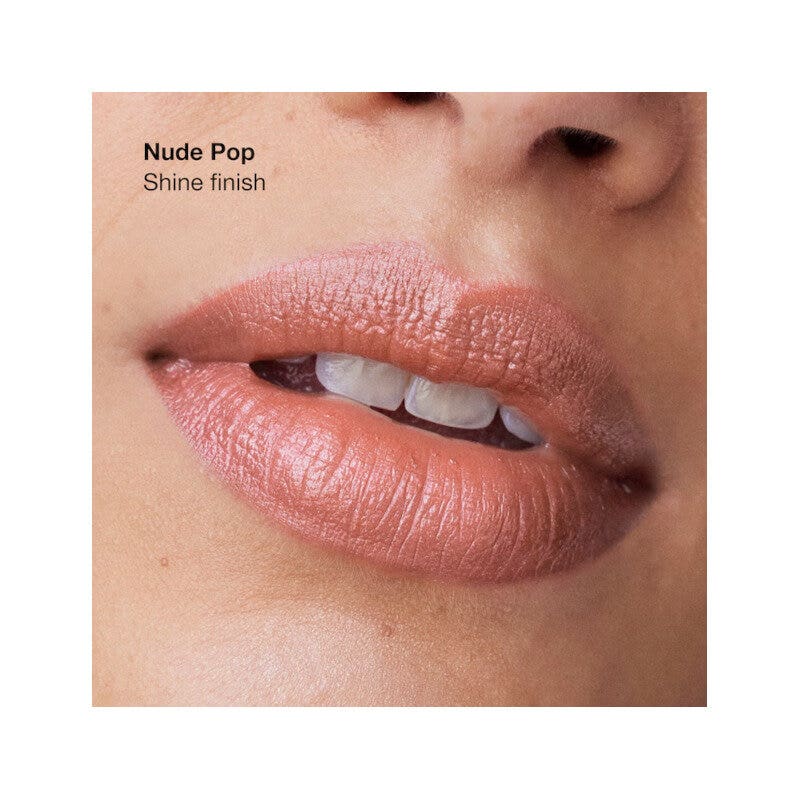 Clinique Pop Longwear Lipstick Barra de labios Shine Nude